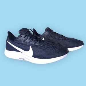 Nike Men's Air Zoom Pegasus 36 Black and White Shoes Size 13